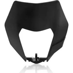 mascherina portafaro nero replica originale Ufo Ktm Exc 2014 2015 2016 - Foto 1 di 1