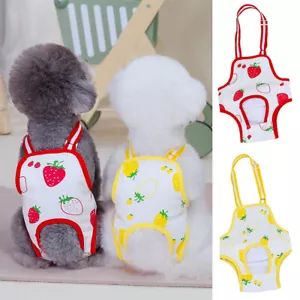Pet Dog Puppy Diaper Pants Nappy Physiological Sanitary Panties Adjustable - Picture 1 of 15