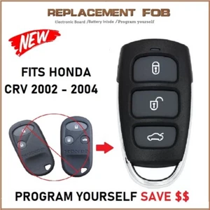 Key less entry Remote Fob Suitable for Honda CRV Remote CR-V 2002 2003 2004 - Picture 1 of 9