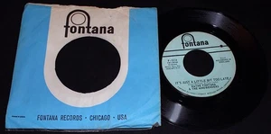 Wayne Fontana & Mindbenders-Just A Little Bit Too Late-Fontana F-1514 '65-VG+!! - Picture 1 of 2