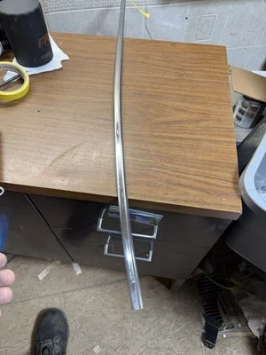 1970 - 1972 Monte Carlo RH Over Door ??  Halo Vinyl Top Trim #1 41 7/8” - Image 1 of 4