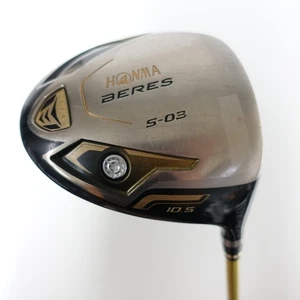 HONMA GOLF BERES S-03 DRIVER 10.5deg Flex-R 3STAR ARMRQ 8 No H/C - Picture 1 of 15