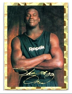 Shaquille O'Neal 1993-94 Arena Sports Gold Signature Novato del Año Promoción - Imagen 1 de 7