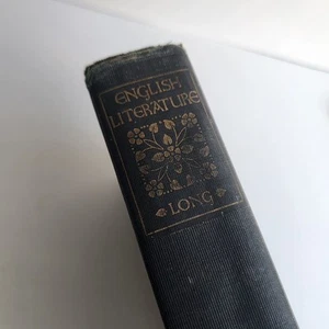 William J Long English Literature Textbook Ginn & Co Antique HC - Picture 1 of 18