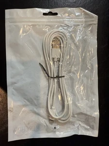 6 Ft Super Fast to USB Charging Cable White - A0043 - Picture 1 of 2