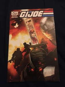 G.I. Joe #20 Rare 1:10 RI Variant Snake Eyes IDW 2012 - Picture 1 of 2