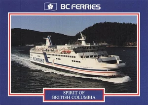 Postkarte, British Columbia Ferry Collector Series, Spirit of, Canada - Bild 1 von 2