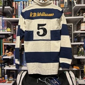 New! Rm Williams Wallabies Navy Blue Rugby Polo Shirt Size 3XL Limited Edition - Picture 1 of 6