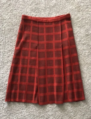 Falda Gino Paoli Italia Mod De Colección Años 60 Tejida Lana Plisada Mini Mujer 8 Mediana Foto 1 de 4