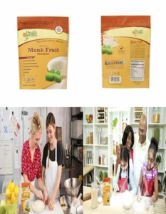 HEALTH GARDEN Monk Fruit Sweetener 3 Lb, 0.02 Pound - Picture 1 of 6