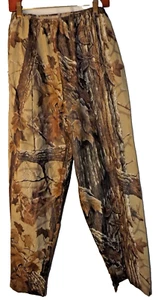 Pantalones de lluvia Realtree camuflados forrados de nailon engomado para hombre talla grande” - Imagen 1 de 8