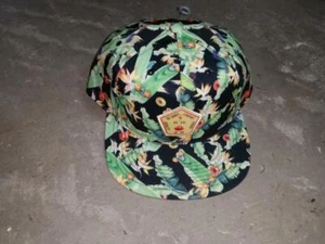 DC SHOES Cap Hat Baseball Cap Snapback Bird of Paradise Skateboard Patch Logo - Picture 1 of 4