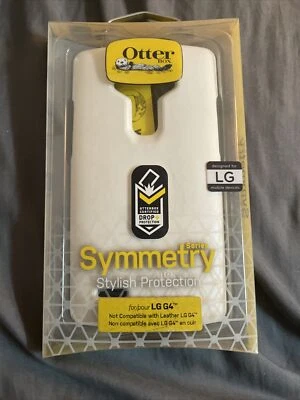 New OEM OtterBox Symmetry Series Case For LG G4 White - Image 1 of 3