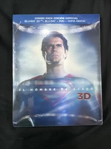 Man of steel 3d blu ray ( El Hombre De Acero. Brand New. (Region Free Version) - Picture 1 of 2