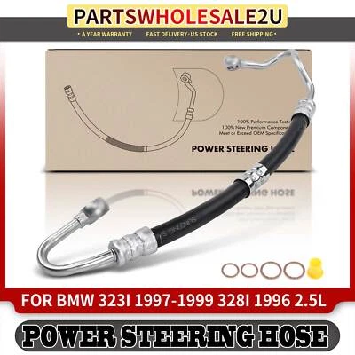 Nuevo conjunto de manguera de línea de presión de dirección asistida para BMW E36 323i 323is 328i 328is Foto 1 de 4