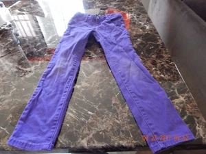 L.E.I. Kate Low Rise Skinny Jeans / Purple Girls Size 7 Regular Youth - Picture 1 of 6