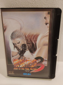 SNK NG NEO GEO AES ROM FATAL FURY 3 NEW FACTORY SEALED RARE  JPN IMPORT