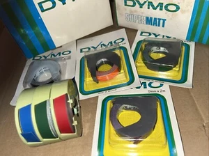 Dymo confezione da 10 rotoli nastro originale originale 3D 9 mm x 3 m assortiti 10 - Foto 1 di 4