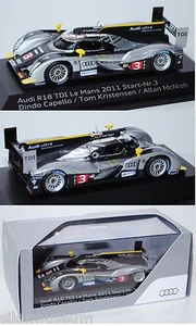 Spark 1100143 Audi R18 TDI Le Mans 2011, 1:43, Werbeschachtel - Picture 1 of 1