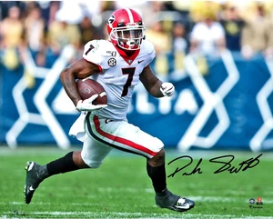 Autographed D'Andre Swift Georgia 8x10 Photo Fanatics Authentic COA - Picture 1 of 1
