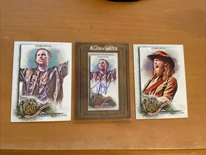 2022 Topps Allen & Ginter Mini Framed Autograph TJ Osborne Musician John Set - Picture 1 of 7