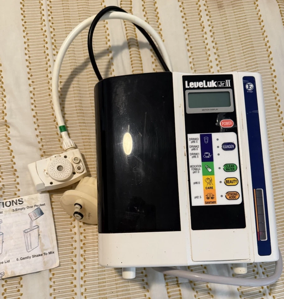 Sistema de filtración ionizante de agua Kangen Leveluk Jr II Foto 1 de 4