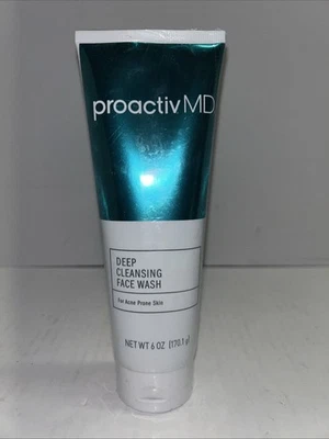 New PROACTIV MD DEEP CLEANSING FACE WASH 6 Oz Bottle SEALED Acne Treatment - Image 1 of 2