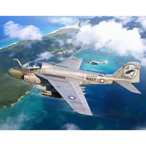 1:72 trombettiere attacco intruso aereo A-6E aereo statico modello kit fai da te - Foto 1 di 12
