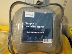 Almohada de viaje refrescante nueva en bolsa de transporte gran regalo - Imagen 1 de 3