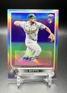 2022 Topps Chrome Update KEVIN SMITH RC ROOKIE AUTO AUTOGRAPH Refractor AC-KS - Picture 1 of 2