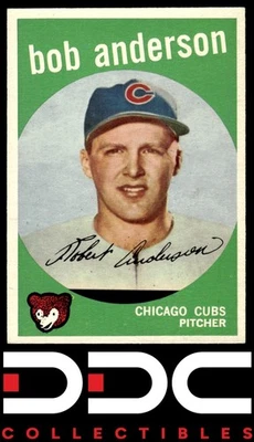 1959 Topps #447 Bob Anderson - Image 1 of 2