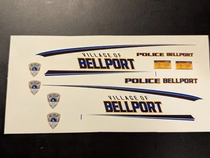 1/24 Village Of Bellport NY Waterslide Decal - Bild 1 von 1