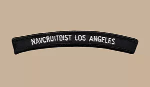 US Navy Recruiting District Los Angeles CA NAVCRUITDIST UIM Schulter Rocker Tab - Bild 1 von 1