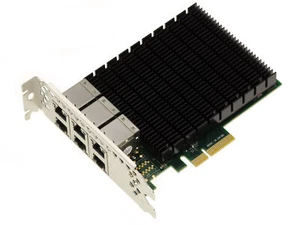 Carte réseau PCIe 6 PORTS LAN GIGABIT ETHERNET RJ45 10 100 1000Mb INTEL I350 - Photo 1/4