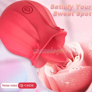 NEW! Rose vibrate / massager multi speed / fast shipping from US / flower tiktok - Picture 1 of 12