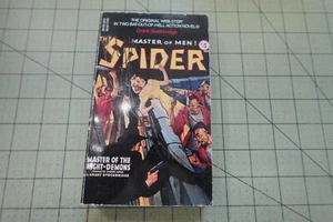 THE SPIDER #4 MASTER OF THE NIGHT-DEMONS BY GRANT STOCKBRIDGE PULP HERO PB - Picture 1 of 3