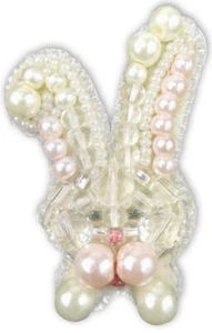 Hágalo usted mismo Broche Hacer Kit "Conejito" 1.4"x2.4" - Imagen 1 de 3