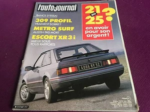 Auto Giornale N°7 Anno 1986 Ford Escort XR3 Peugeot 309 - Bild 1 von 1