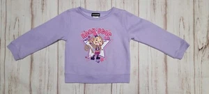 NWT JOE BOXER 24M GIRLS PALE PURPLE ROCKSTAR MONKEY STARS PINK FLEECE SWEATSHIRT - Picture 1 of 11