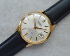 April 1966 Vintage Seiko 7625 1991 Automatic Leather Gold Watch Very Rare