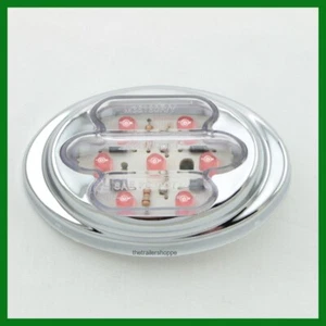 Máxima Marcador Lateral Liquidación 7 Luces LED Acero Inoxidable Cromo Rojo M36180RCL - Imagen 1 de 2