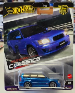 Hot Wheels Car Culture #5/5 Subaru Forester STi en azul con RR - Imagen 1 de 3