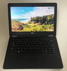 Dell Latitude E7270, Intel i7-6600U, 8GB DDR4 RAM, 256GB NVMe SSD, Win 11 Pro - Picture 1 of 12