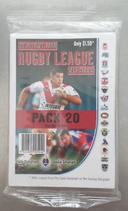 NRL Official 2003 Card Series Sealed PACK 20 Daily & Sunday Telegraph Telstra - Picture 1 of 2