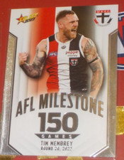 2023 Select AFL Footy Stars - Milestone game card Saint Kilda #MG72 Tim Membry