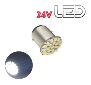 1 Soffitte P21W BA15S 24V Weiß LKW Lampen Lampe Leuchtmittel Lichtfarbe - Picture 1 of 2
