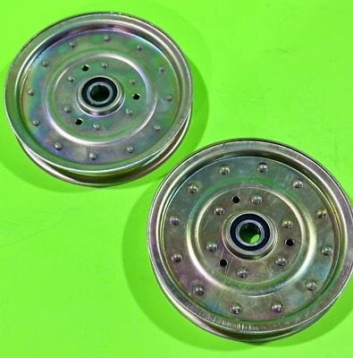 Set of (2) Idler Pulley Fits Exmark Lazer Z 1-633109 116-4667 633109 - Image 1 of 4
