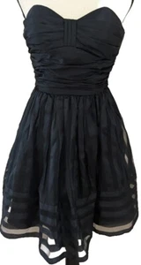 Vintage Betsey Johnson Abendkleid Tüll Schwarz Größe 2 Whimygoth Retro - Bild 1 von 7