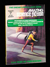 Amazing Science Fiction September 1976 Fred Saberhagen George RR Martin