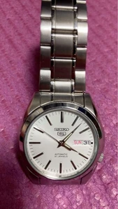 Reloj Automático SEIKO SNKL41K1 Plateado Acero Inoxidable Hombre Visualización de Fecha - Imagen 1 de 5